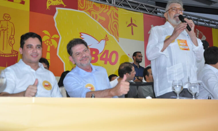 Cid Gomes e Júnior Mano articulam consenso no PSB para disputa ao Senado