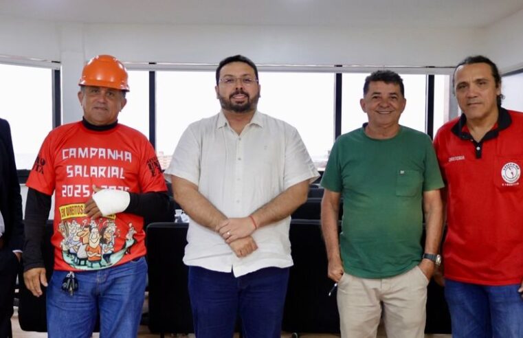 Secretário Vladson Viana Recebe Sindicato da Construção Civil e Reforça Diálogo com Setores Produtivos