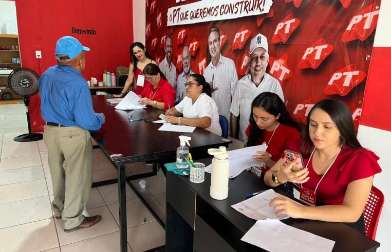 Eleição histórica: PED do PT elege Magno Alexandre presidente e Beatriz Alves vice em Ibaretama