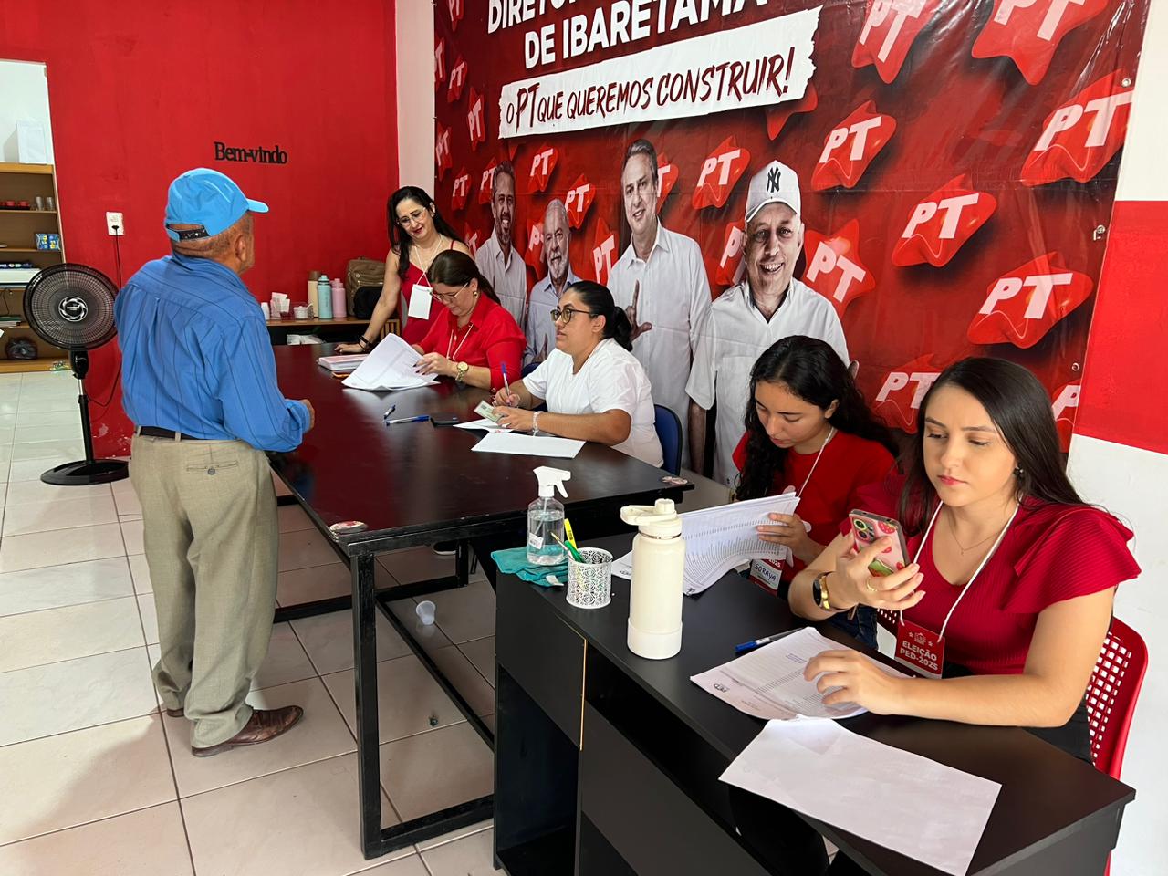 Eleição histórica: PED do PT elege Magno Alexandre presidente e Beatriz Alves vice em Ibaretama